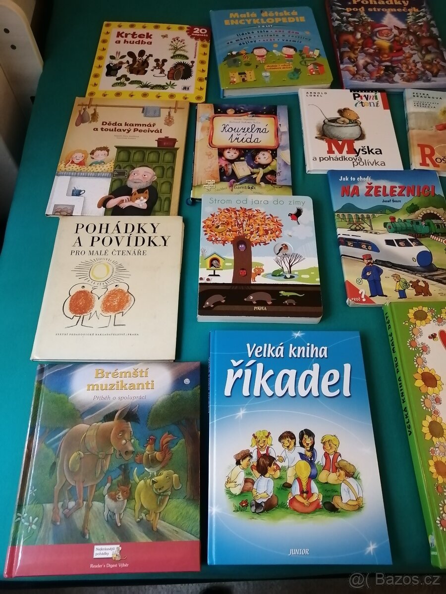 dětské knížky - úklid knihovničky - 5