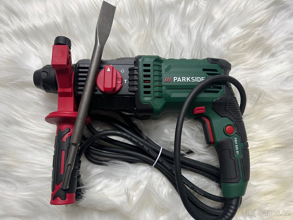 Vrtací a sekací kladivo Parkside Nové nepoužité PC 1800 Kč - 5