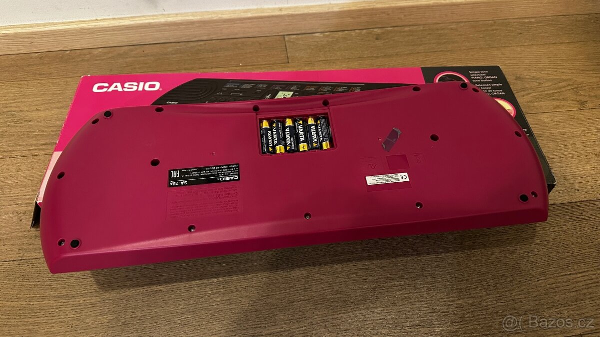Klávesy Casio SA-78 - 5