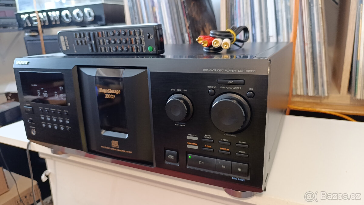 SONY CDP-XC355 Stereo CD Player / Changer 300 CDs - 5