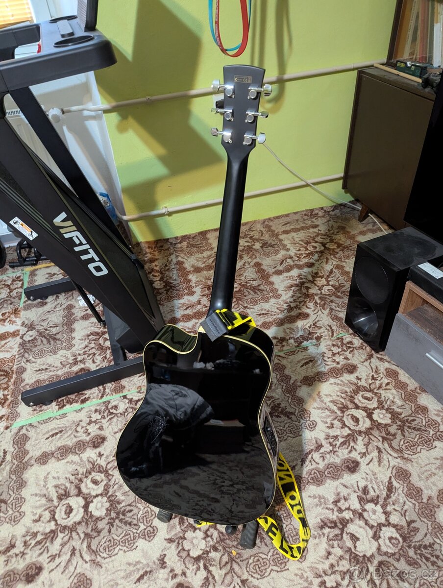 Ibanez Artwood AW70ECE-BK elektroakustická kytara – Solid To - 5