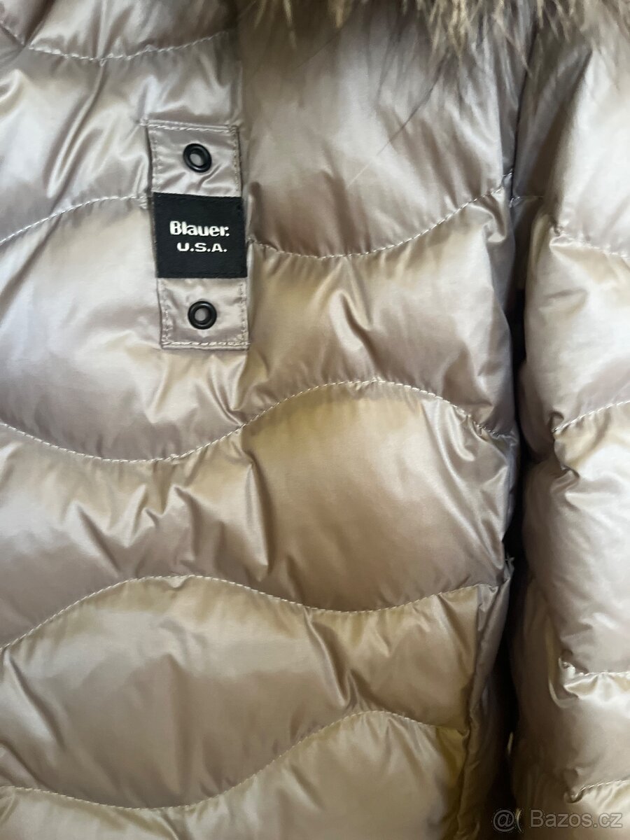 Dámská péřová bunda Zn. Blauer - 5