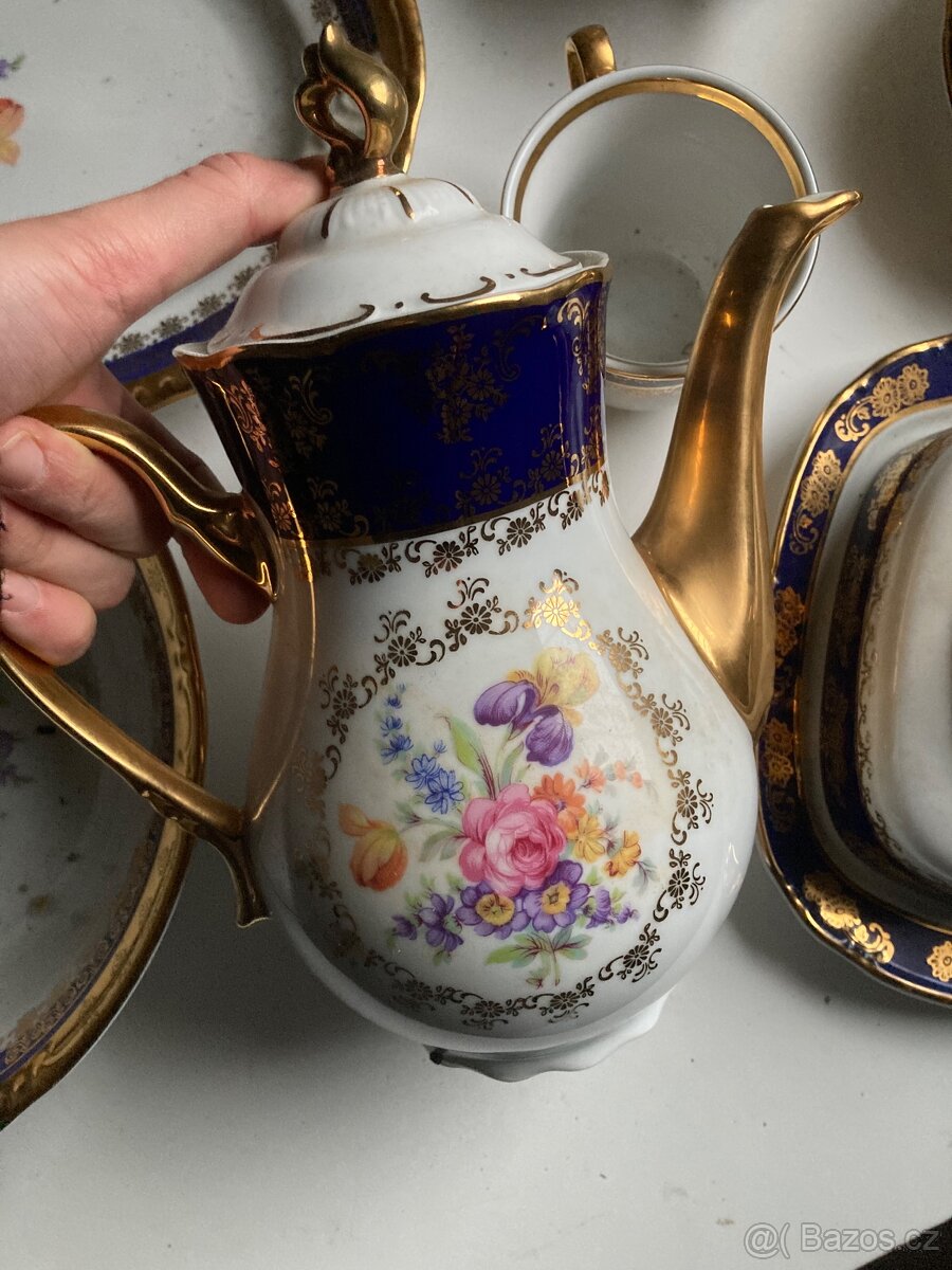 Porcelánový set Thun se zlatem - 5