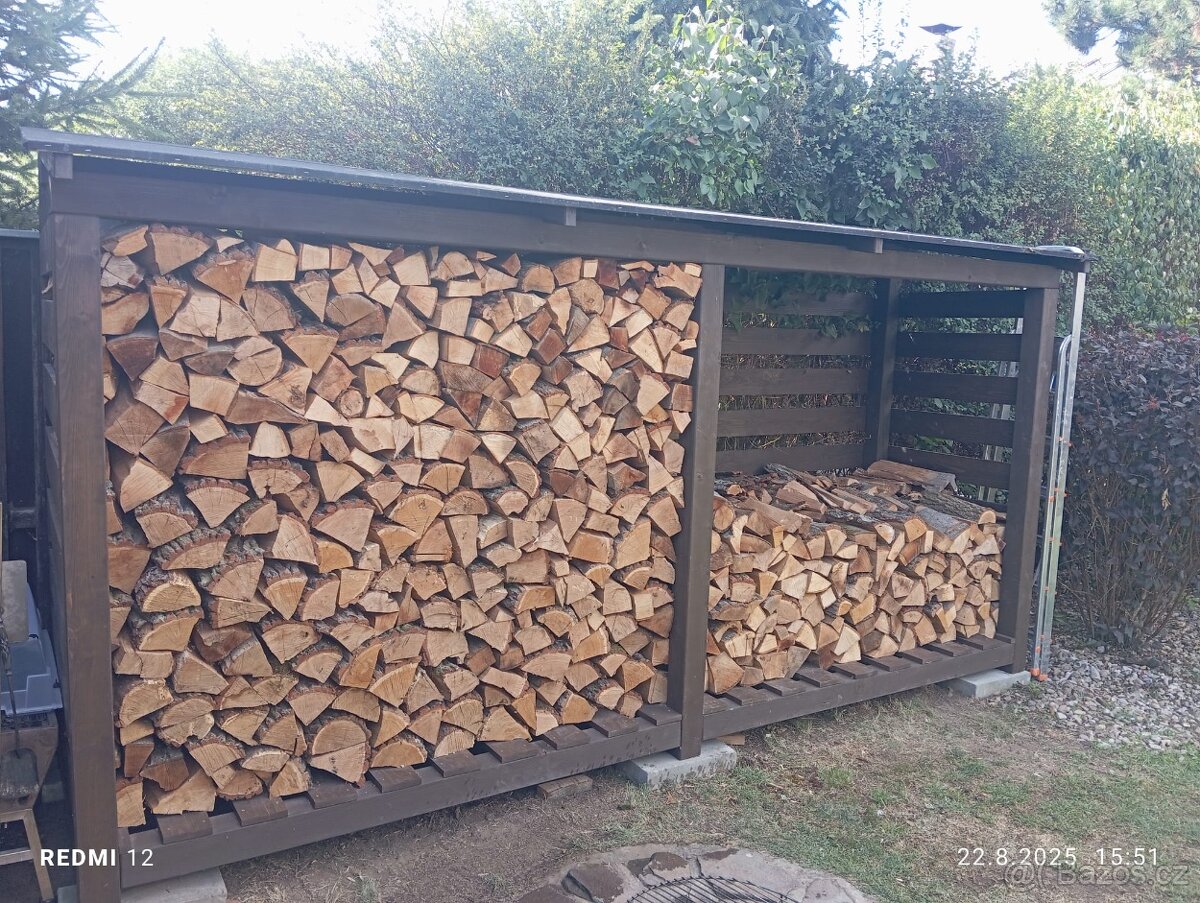 Přístřešek na dřevo - dřevník - 5