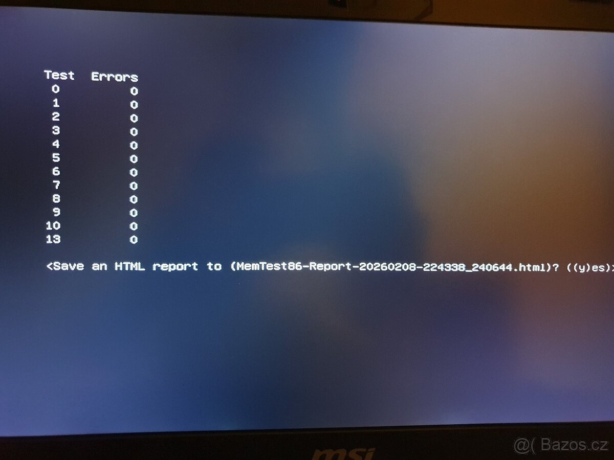 2x 8 gb ddr4 2400mhz do Notebooku (MemTest86 ok ) - 5