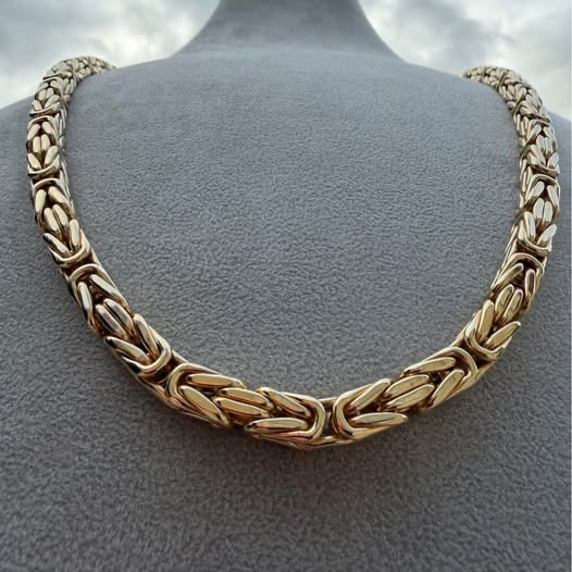 Zlatý řetěz KRÁLOVSKÁ VAZBA - 67.5g 68cm - 8mm - NOVÝ ZLATO - 5