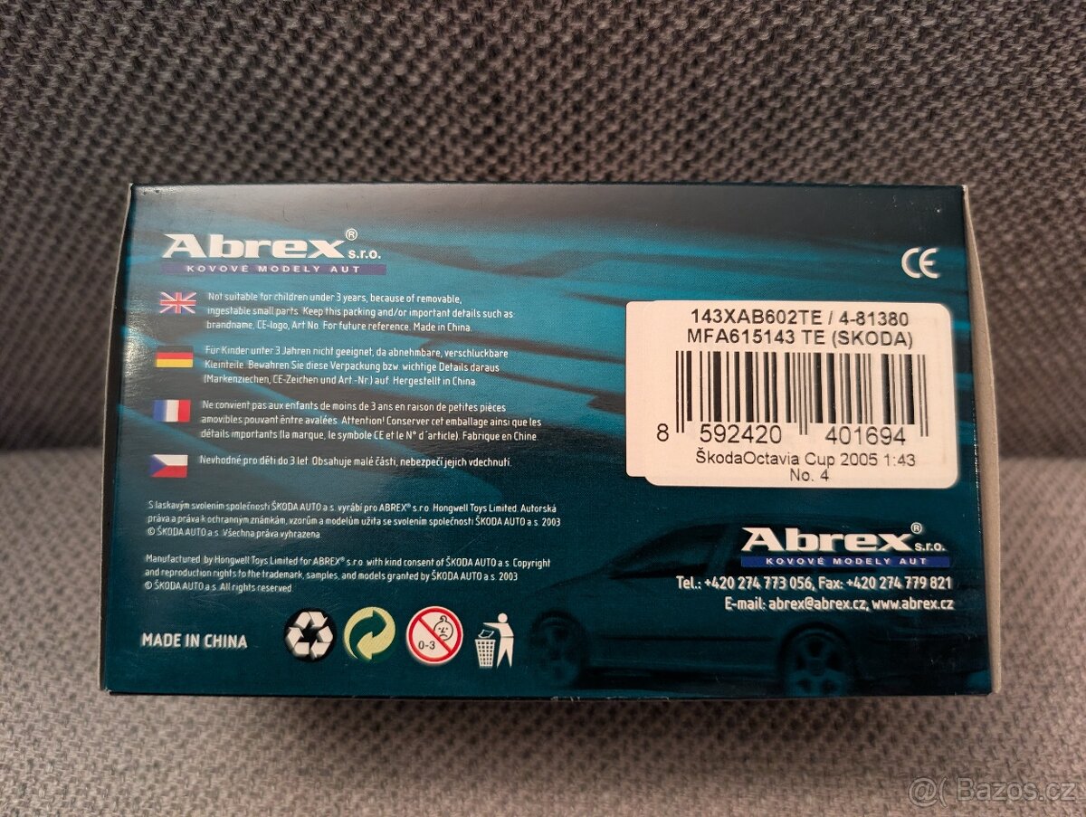 Škoda Octavia Cup 1:43 (2005) - 5