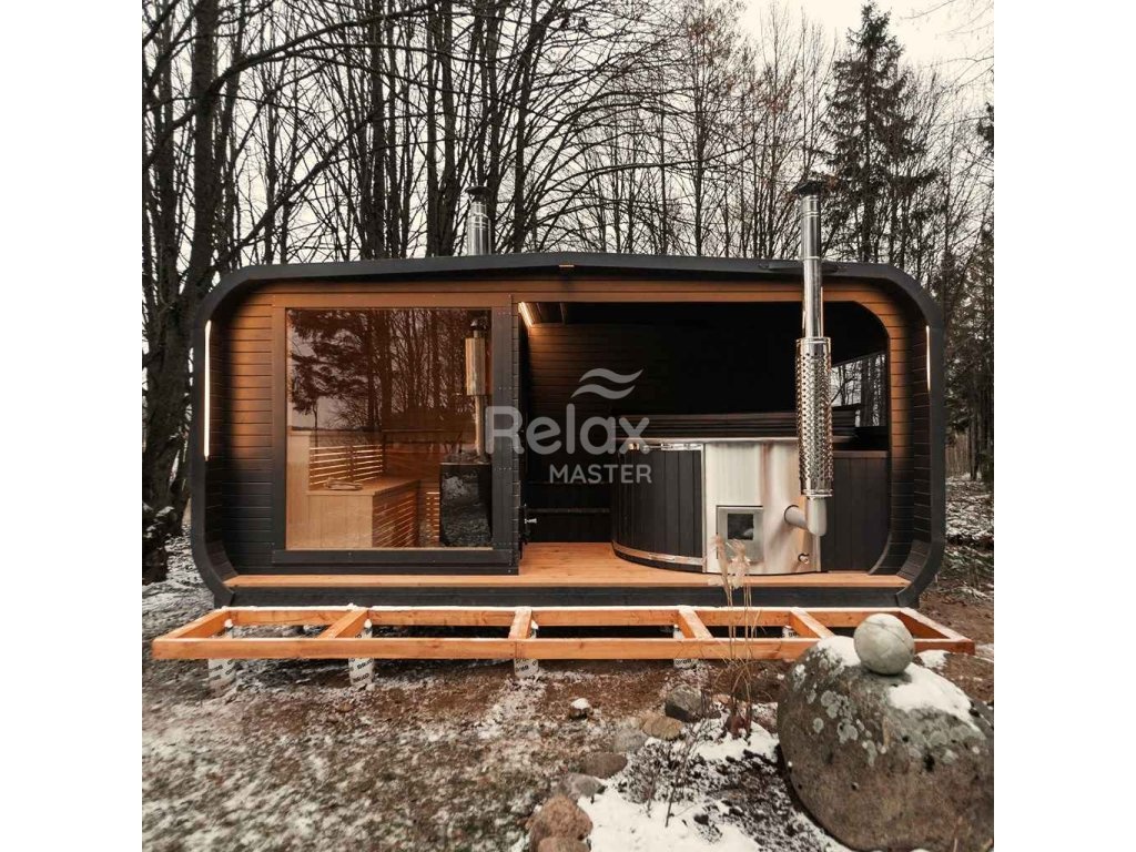 Modulární sauna 2v1 LUX - 5