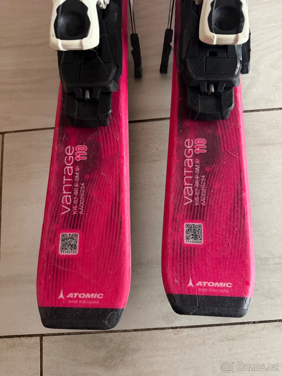 Dětské lyže 110 + lyžáky 225 ( 35 ) - 5