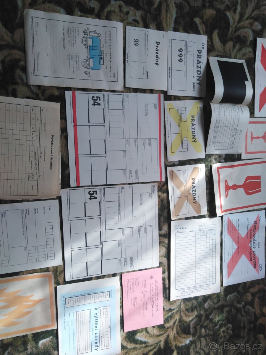 ČSD tiskoviny železnice - 5