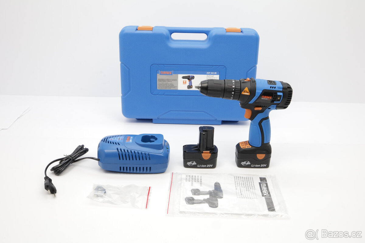 Narex ASP 202-2B + 2x aku 2.0Ah - 5