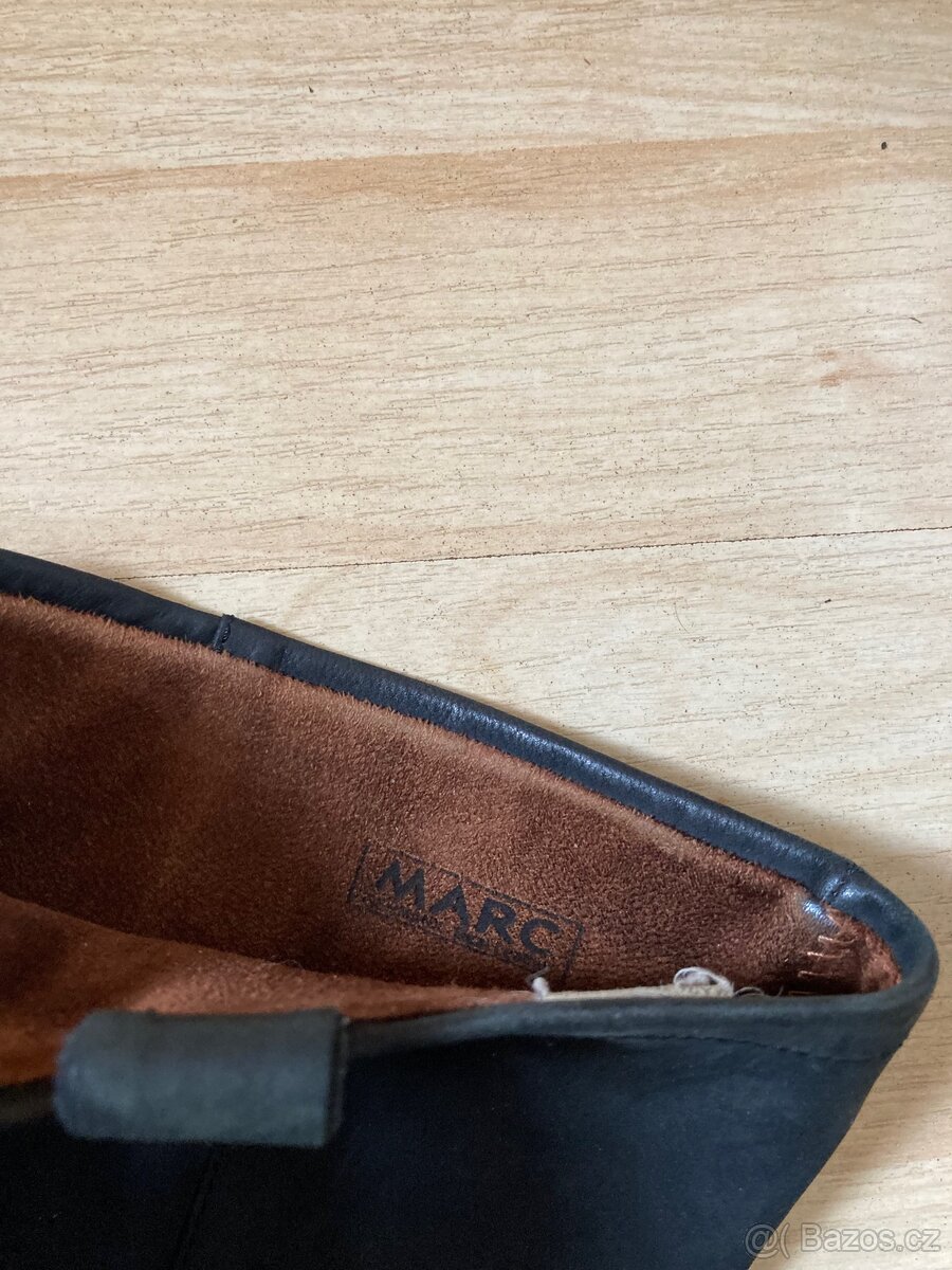 Kožené kozačky zn. Marc vel. 41 - 5