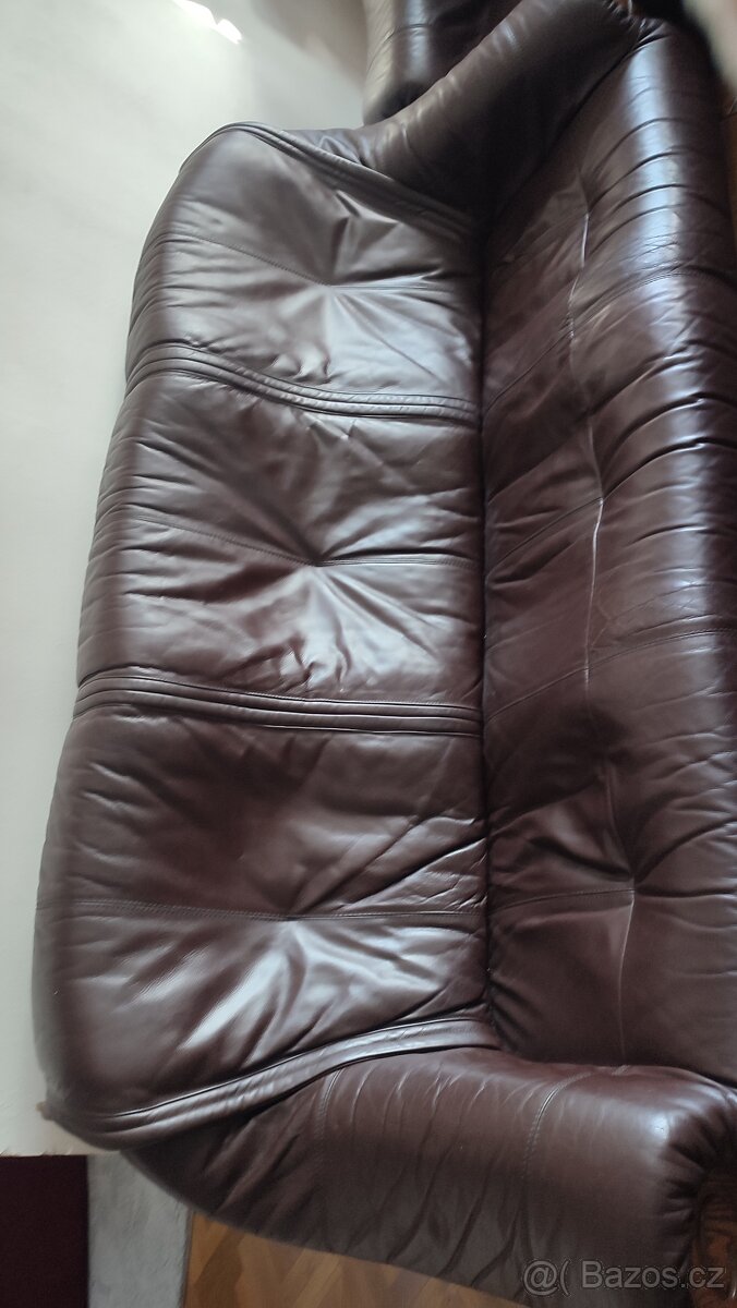 Kožená sedací souprava 3+2+1 - 5