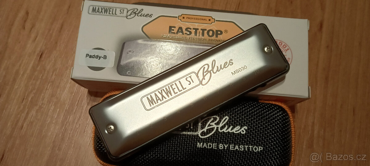 Harmonika East Top Paddy Richter B - 5