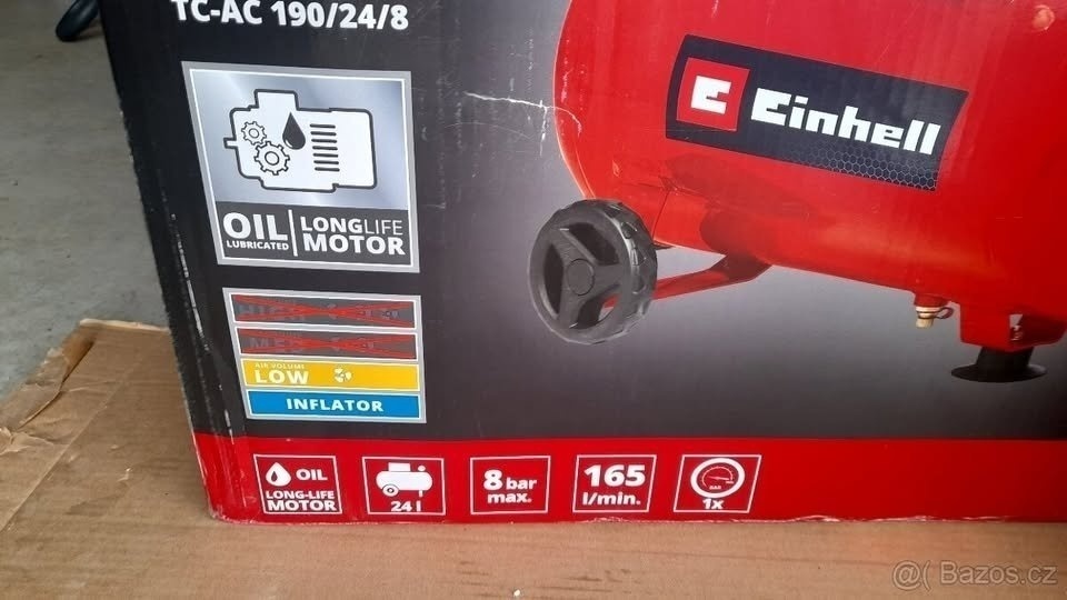 Olejový kompresor Einhell 8 bar - 5