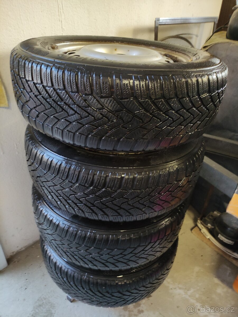 Kola a pneumatiky Continental zimní - 5