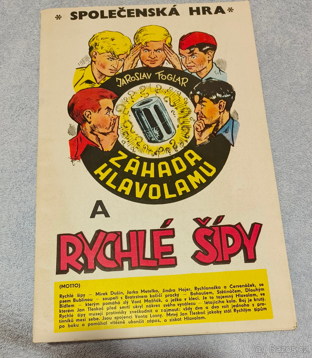 Rychlé Šípy , J.Foglar,Fischer,Čermák;Zlaté údolí;Hra - 5