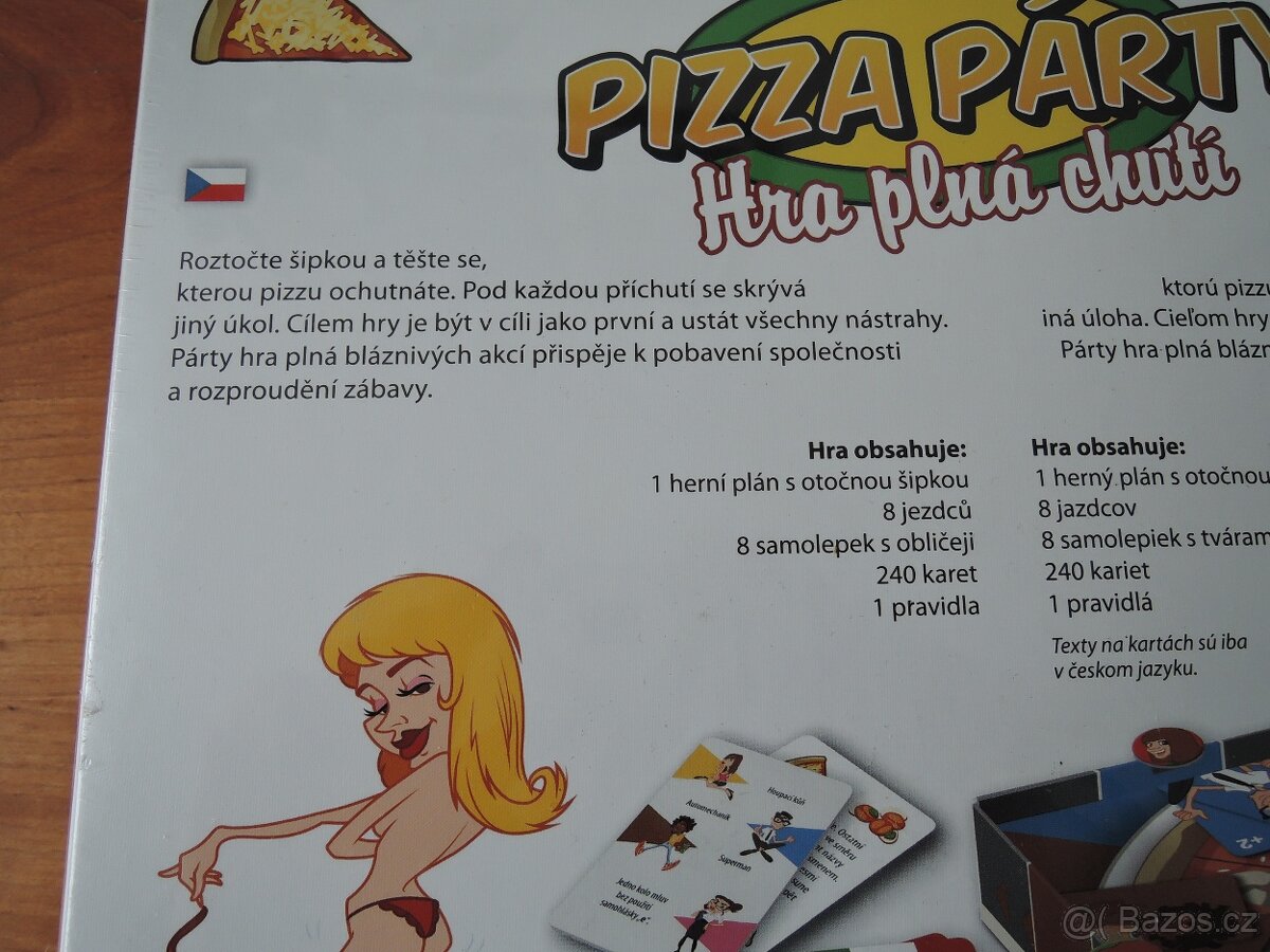 Pizza párty - Hra plná chutí, originál zabalená - 5
