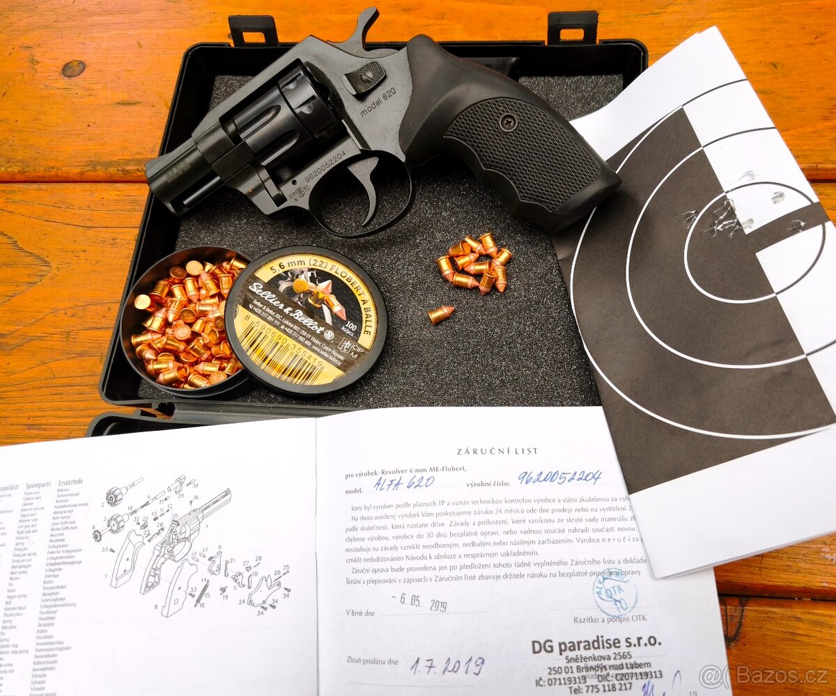 6mm Flobert ALFA - PROJ BRNO CZ kategorie D - 5