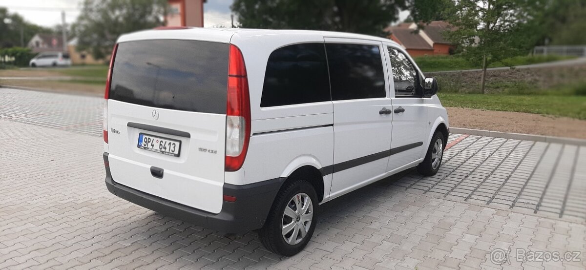 Mercedes-Benz Vito 109cdi Nehavar. serv kniha 188tis.km - 5