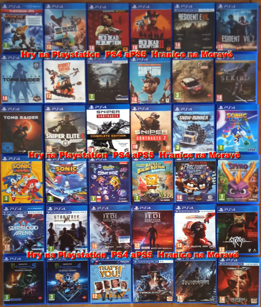Hry na Playstation PS4 a PS5 - 1.část seznamu - 5