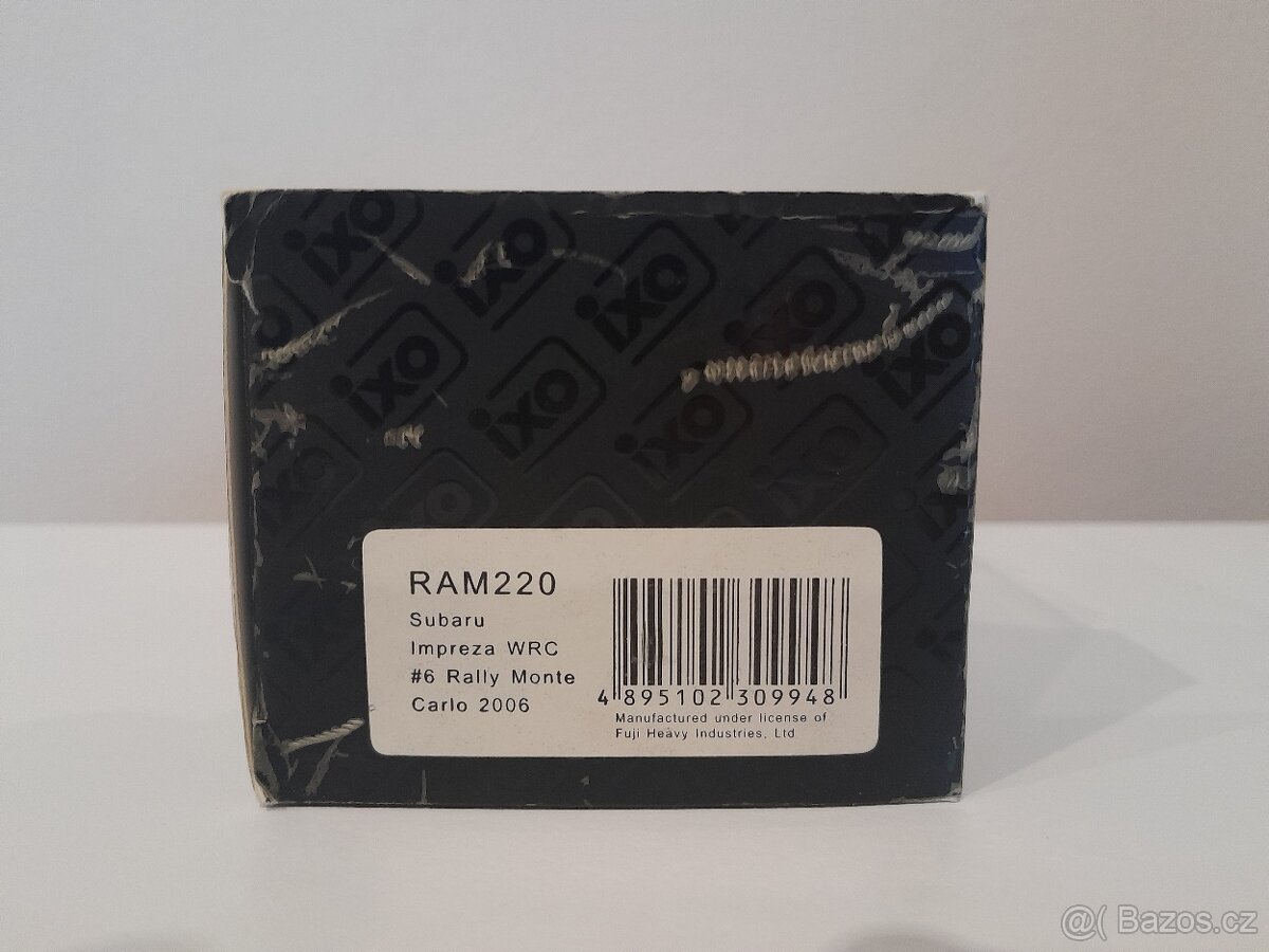 model SUBARU IMPREZA WRC/IXO RAM220 - 5