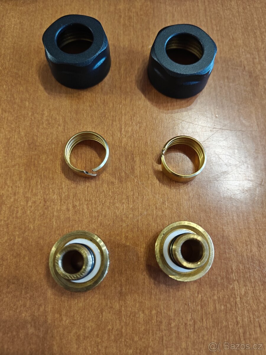 Rohový termostatická ventil antracit Ferro - 5