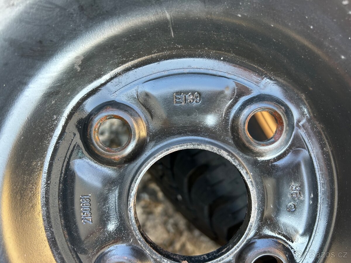 Toyota Yaris hybrid, 175/65/15 T zimní sada - 5