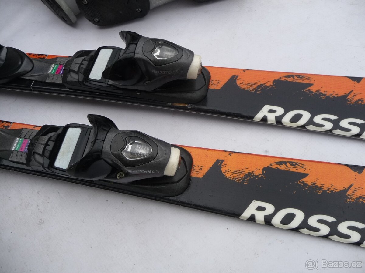 91. Lyže ROSSIGNOL - 130 cm + boty NORDICA 37 eu - set - 5