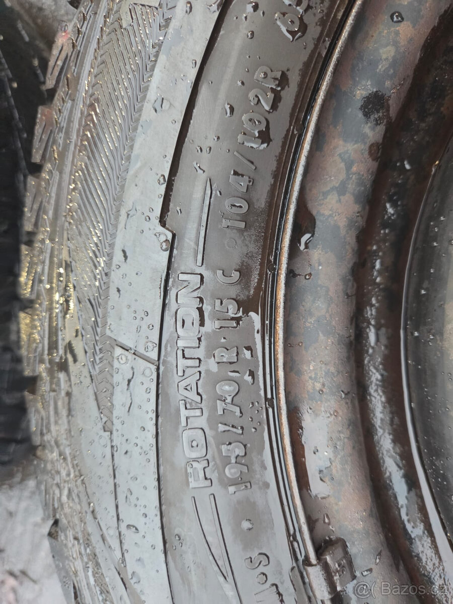 Plech sada R15C VW, T4, Caravella - 5