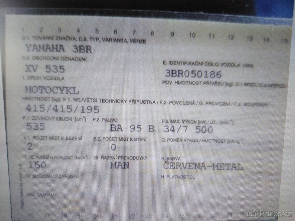 Yamaha Virago XV 535 - 5