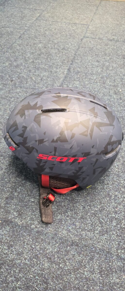 Lyžařská helma Scott + brýle head - 5