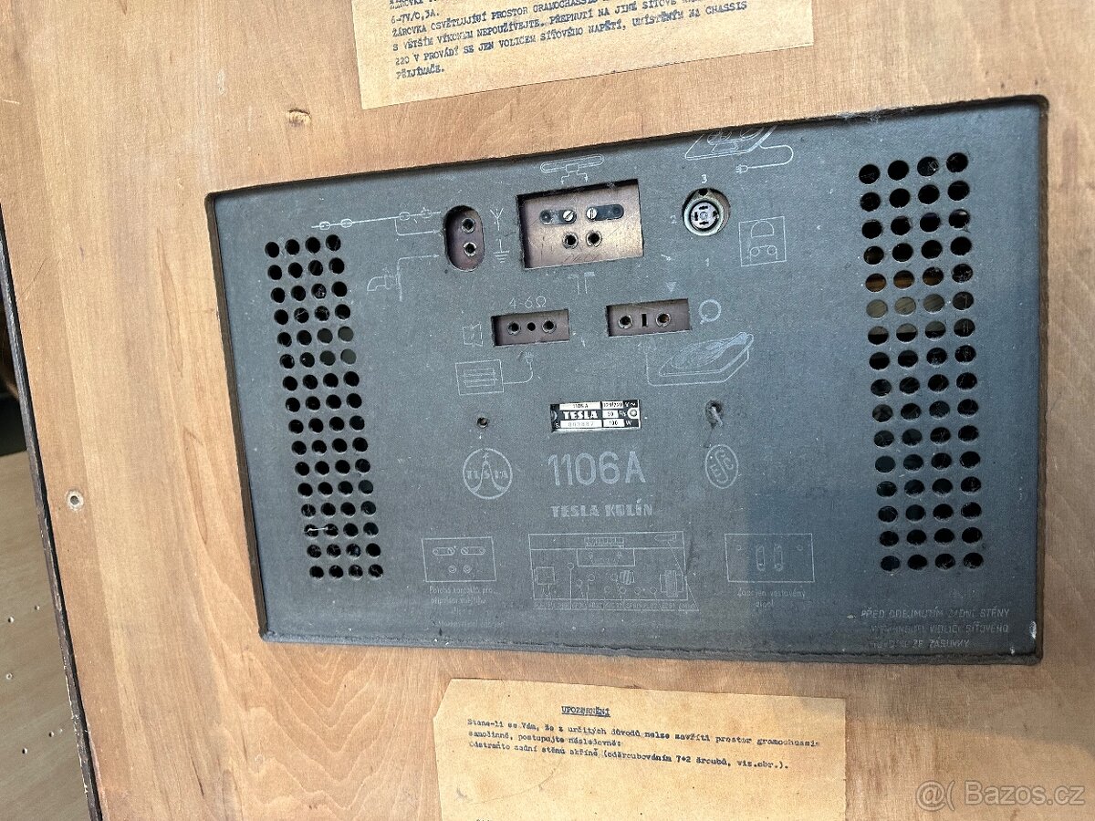Gramorádio Tesla 1106 A - 5