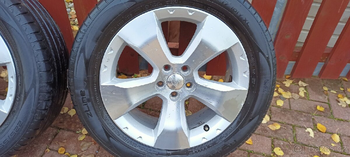 SUBARU | Originální 17" alu kola - Letní pneu - 5