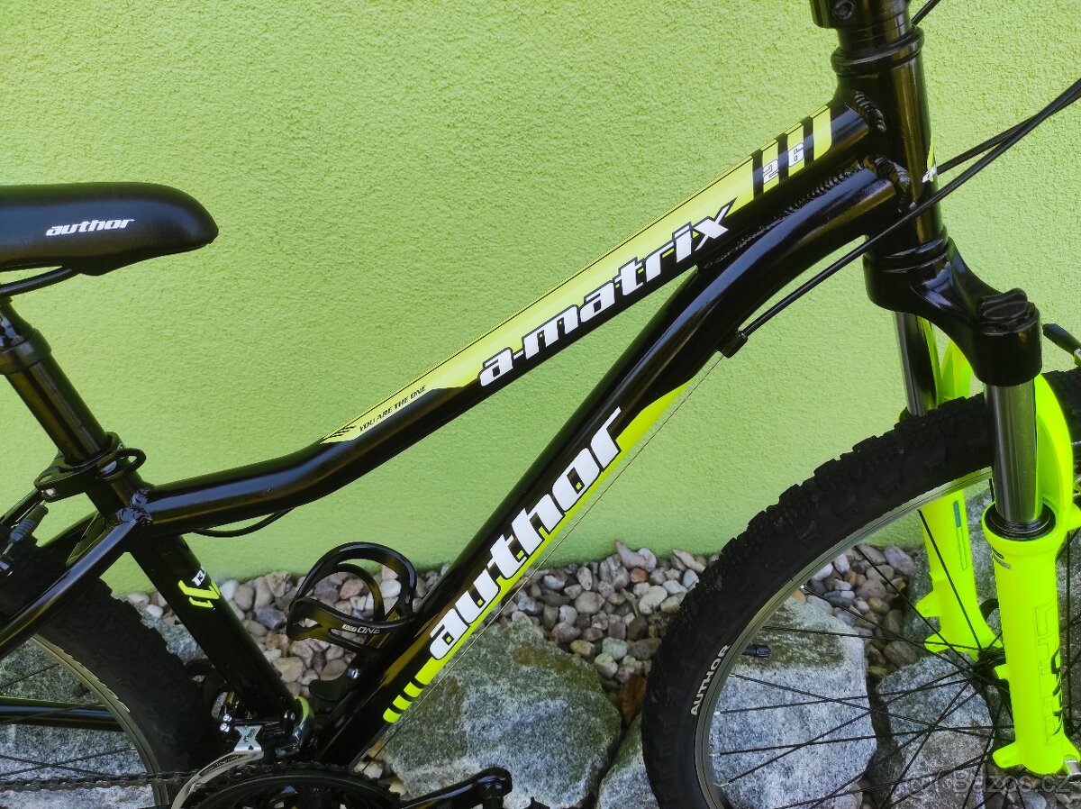 Značkové dětské kolo Author A-MATRIX 26/13,5" (černá/žlutá) - 5