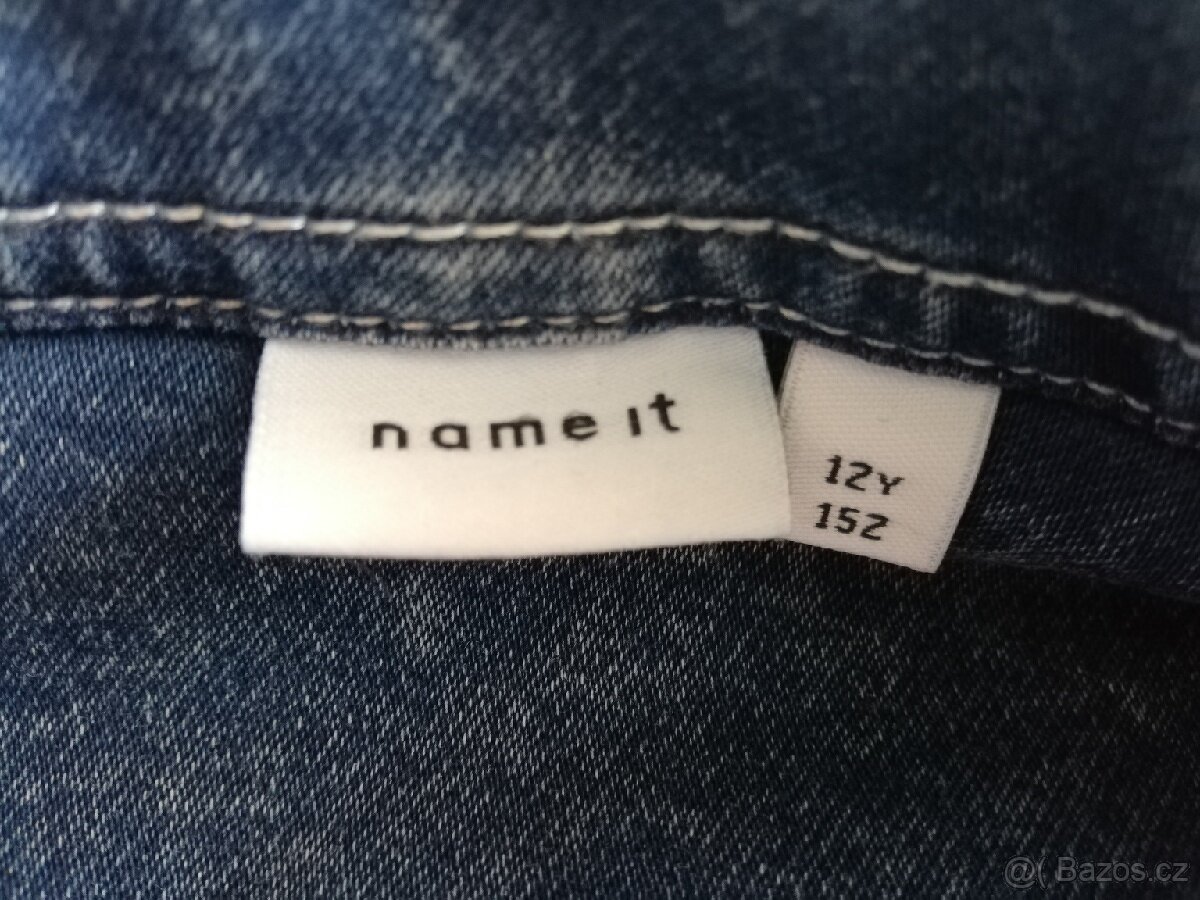 Džínová bundička vel 152 - 5