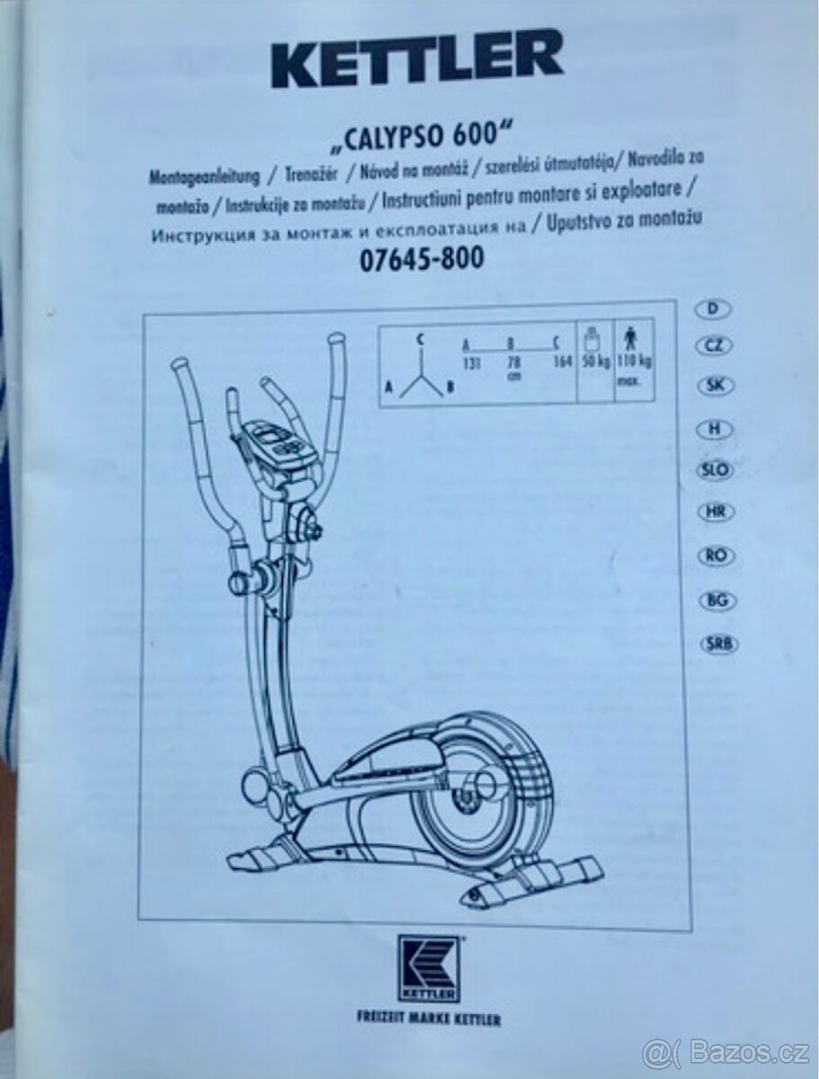Eliptický trenažer Kettler - 5