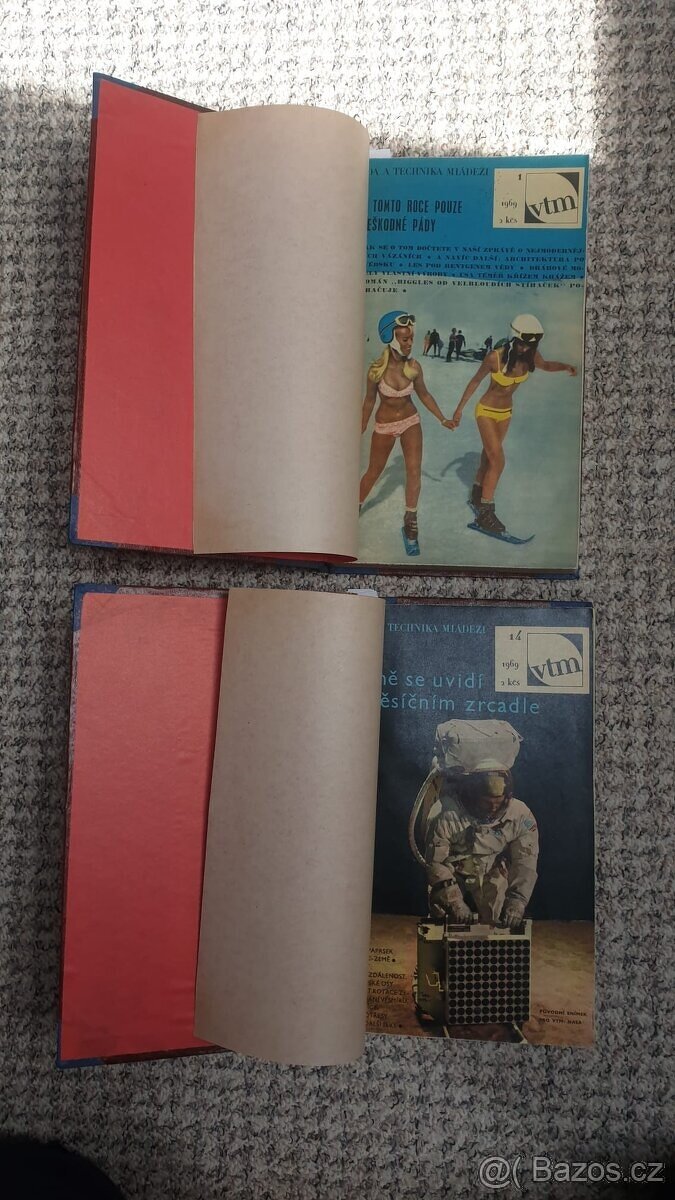 Prodám svázané časopisy Věda a Technika Mládeži VTM - 5