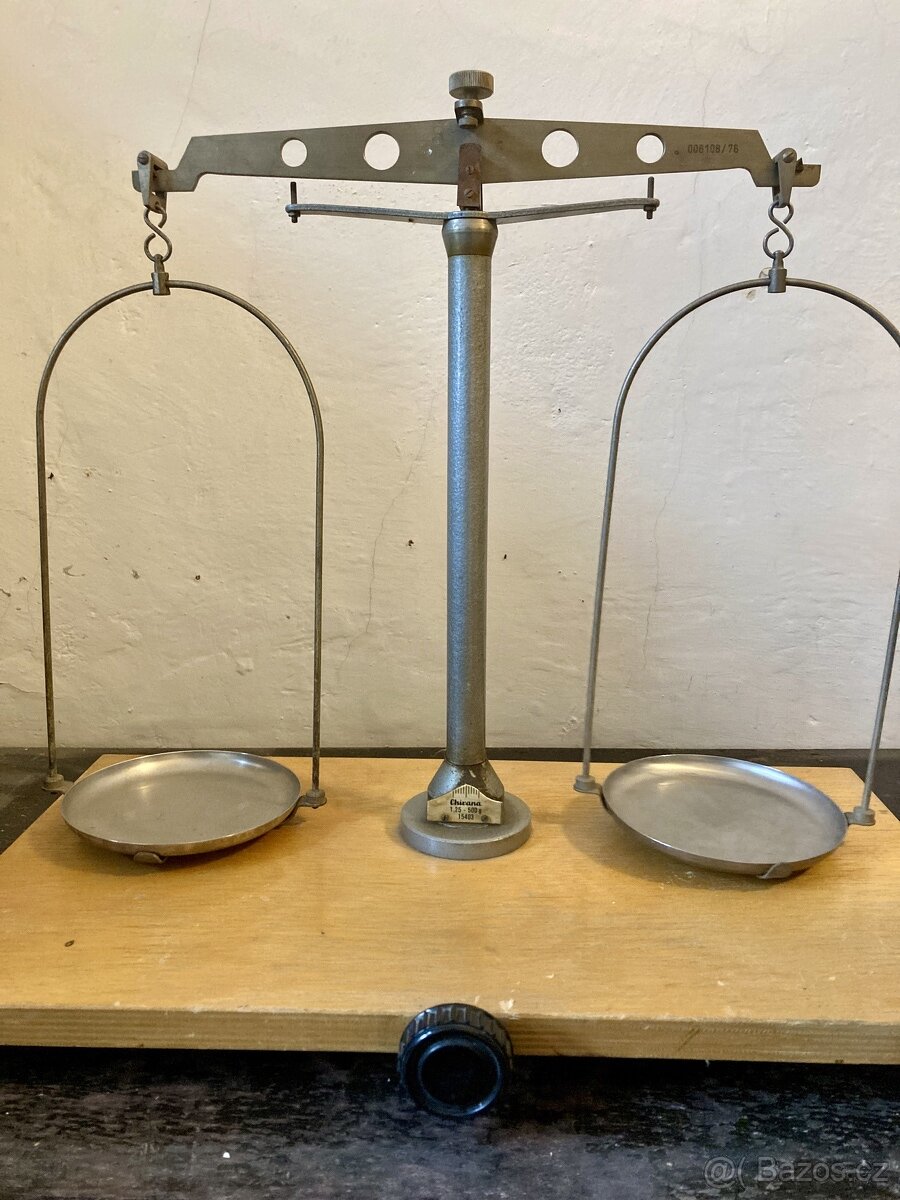 Miskové váhy Chirana 1,25-500g - 5