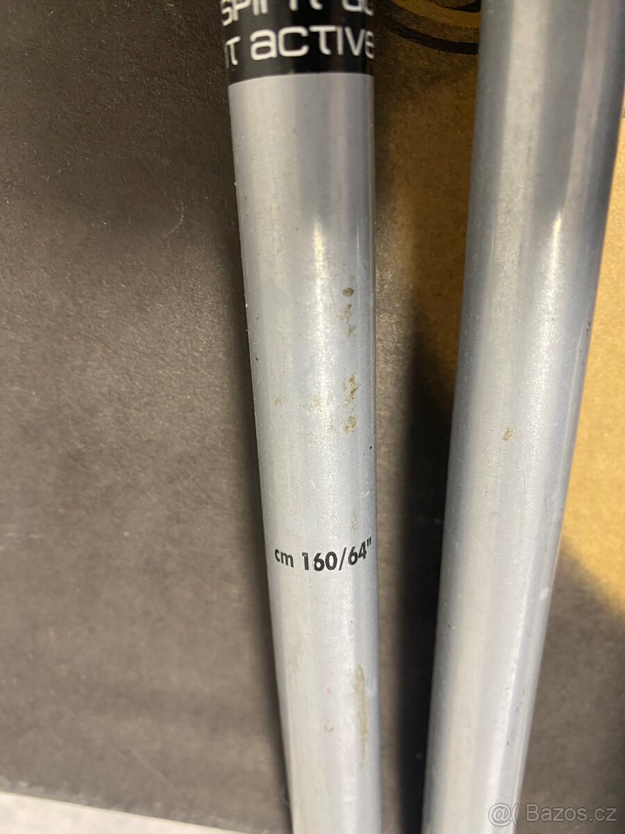 Bezky Sporten, hulky, vazani,boty rossignol 47, komplet set. - 5