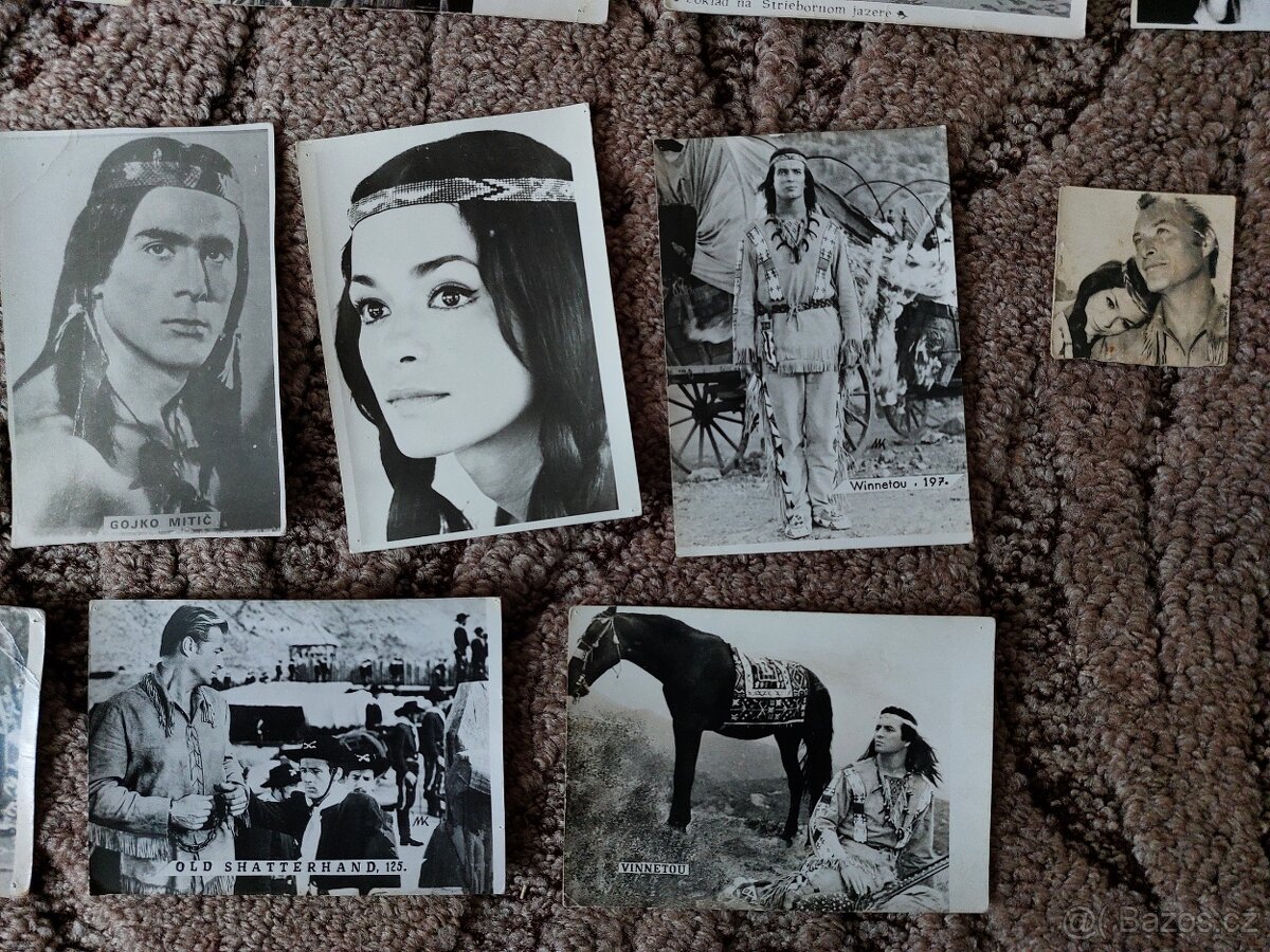 Vinetou sbírka originálních černobílých fotografií - 5