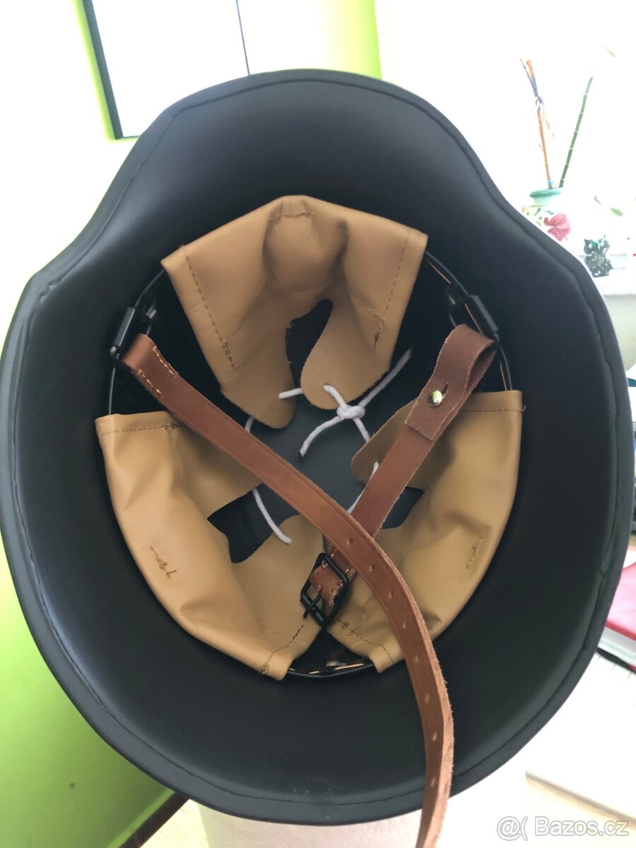 kovová Nemecka helma replika na chopper Motorce - 5