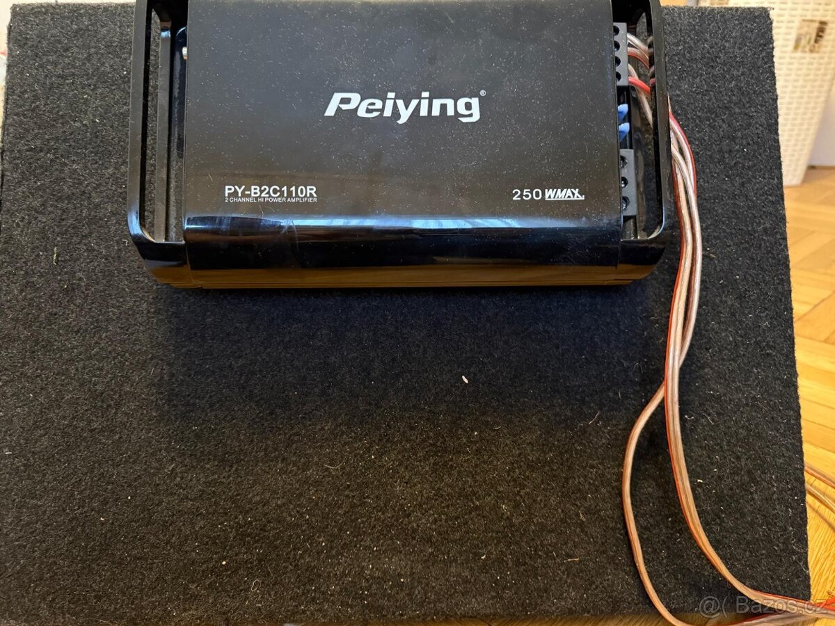 subwoofer a zesilovač do auta 250 Watt - 5