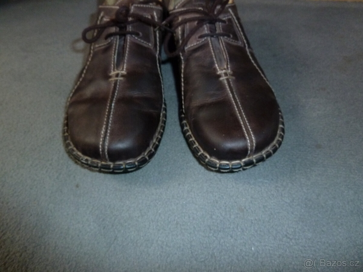 Boty Seibel,kožené,super stav - 5
