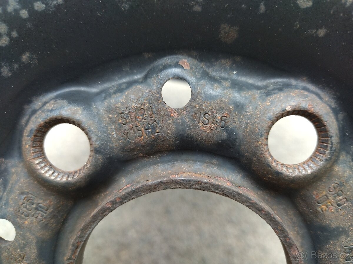 Zimní plechové kola BMW - 5