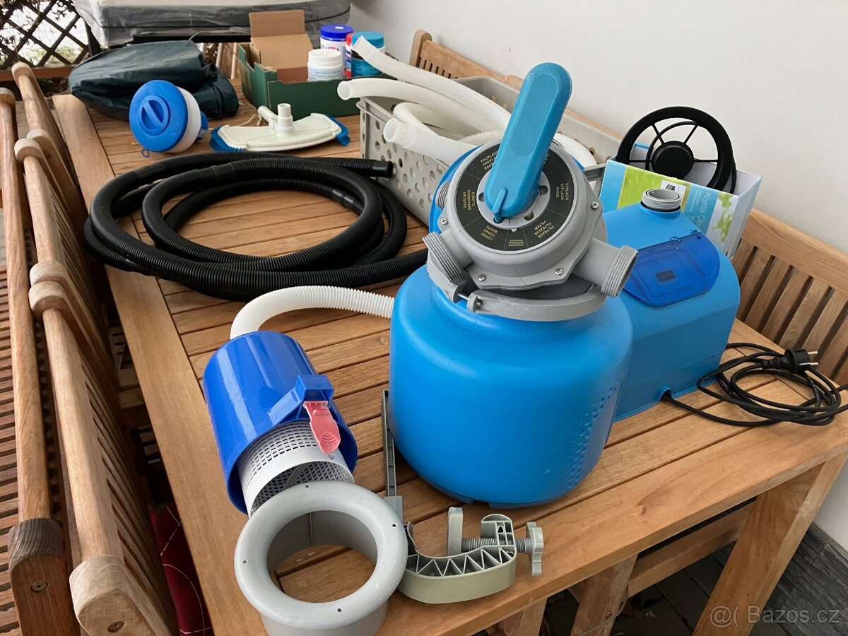 skimmer, plachta, vysavač - 5