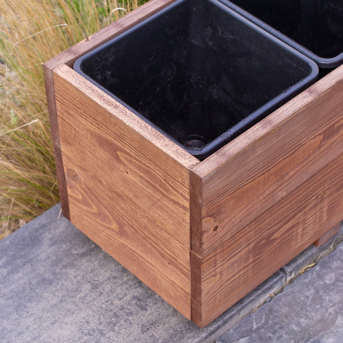 Dřevěné truhlíky na terasu - teak - 5