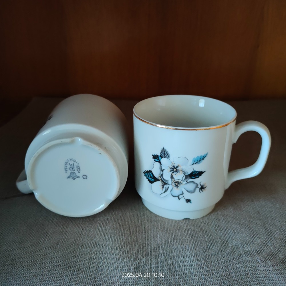 Hrnky na čaj, kafe, bylinky,šálky s podšálky - 5