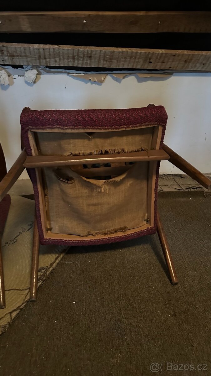 Párová křesla k renovaci - 5