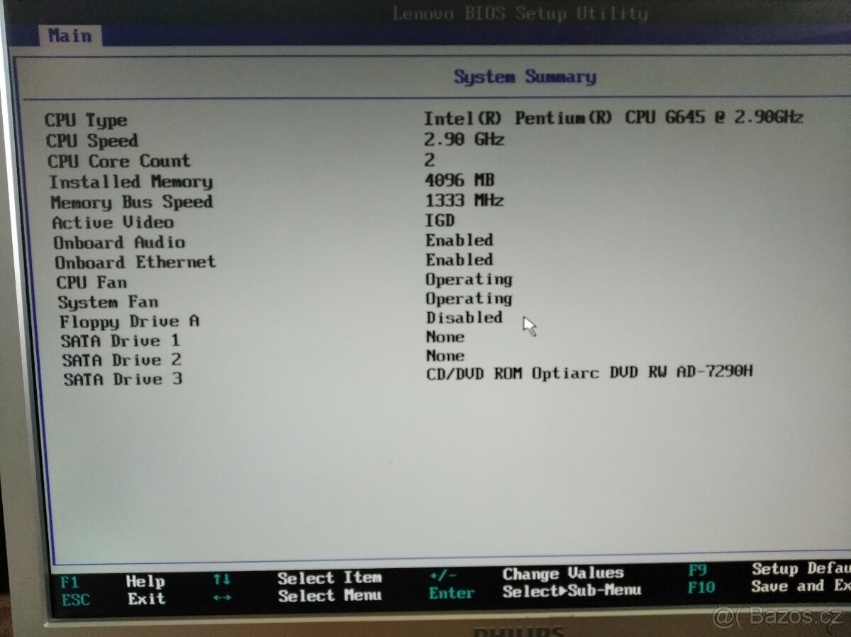 Základní deska Lenovo IH61M s CPU G645 a chladičem - 5